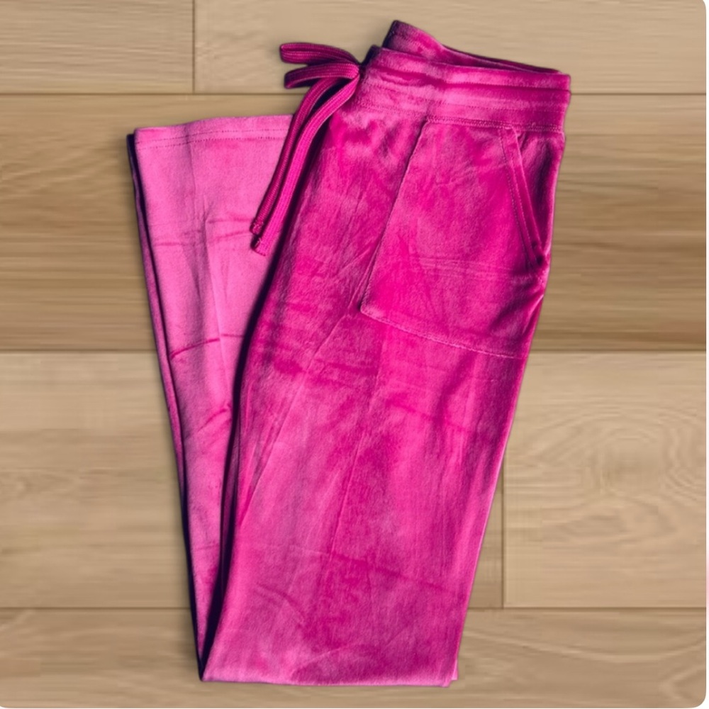 *SOLD*💎 Juicy Couture Rhinestone Logo Velvet Fleece Pants NWT - Picture 7 of 10